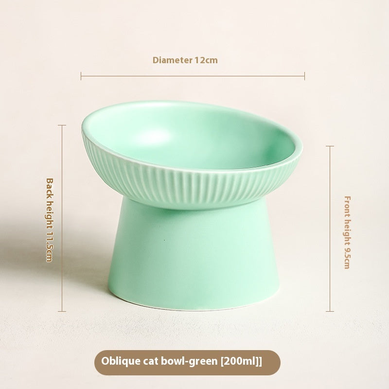 Anti-tumble Pet Goblet Rice Bowl