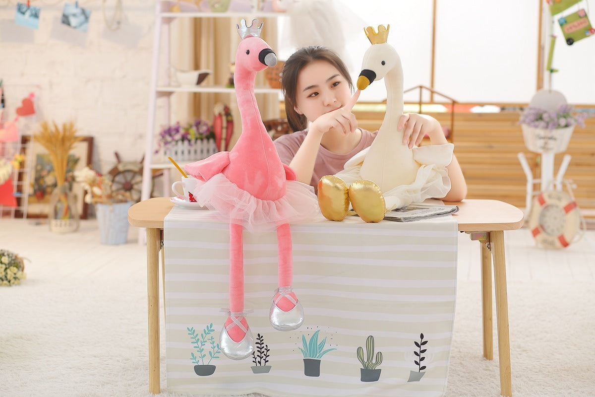 Swan Doll Plush Toys Children's Room Decoration