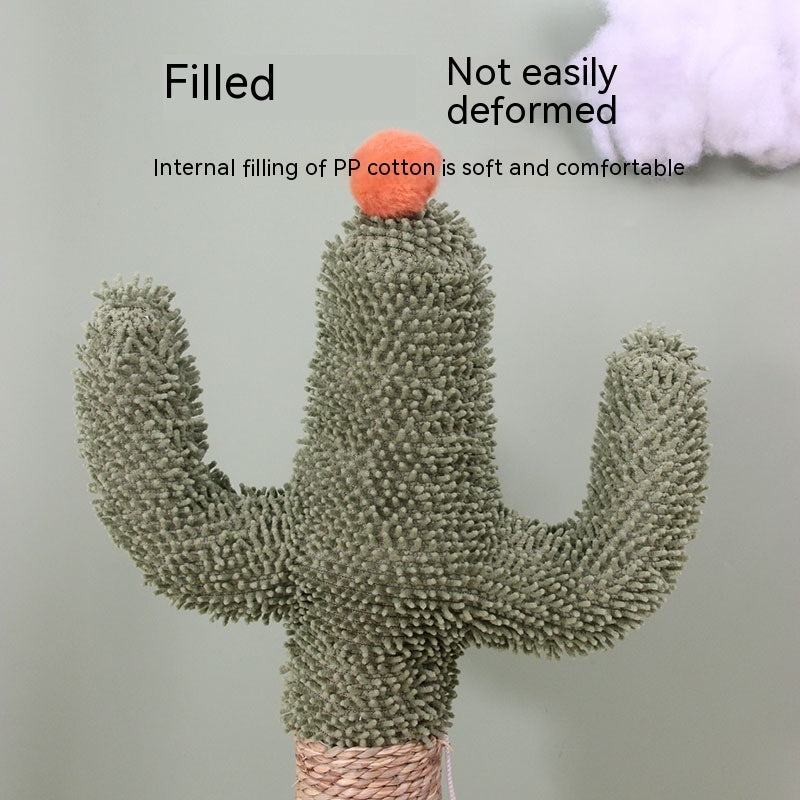 Sisal Cactus Cat Climbing Frame Toy