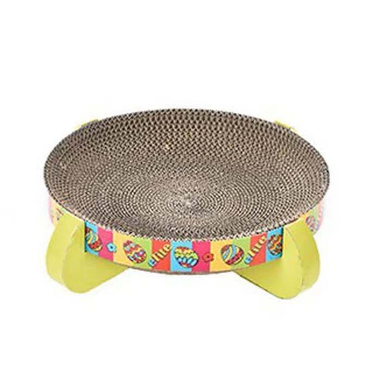 Pet Toy Corrugated Round Cat Scratcher