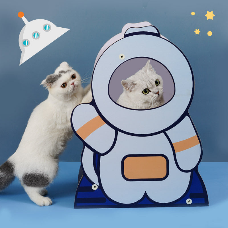 Nid de chat ondulé Astronaut Grande planche d'appui