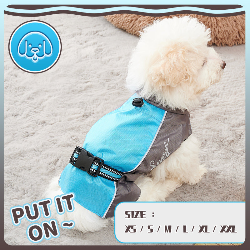 Chaqueta de perforación para perros, impermeable para cachorros, abrigo de lluvia para Chihuahua, ropa para perros, ropa de surf para Doberman, chaqueta, mono impermeable para mascotas