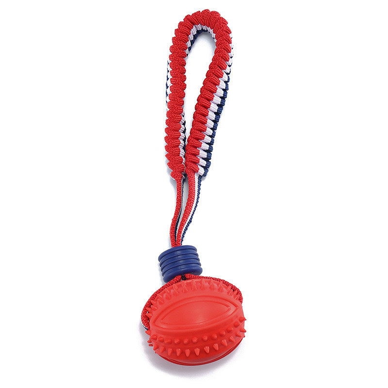 Pelota para perros con cuerda Juguete para perros con cuerda Juguete para perros medianos y pequeños Juguete de cuerda resistente Pelotas para perros no tóxicas y duraderas