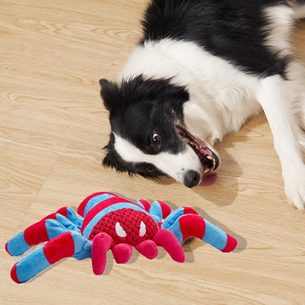 Jouet en peluche pour chien résistant aux morsures, nettoyage des dents interactif, soulage l'ennui pour les chiots, chiens de taille moyenne et grande 