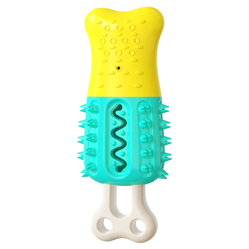 Suministros para masticar mascotas para enfriamiento y limpieza de dientes de verano