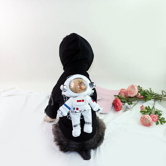 Ropa De Peluche Traje Espacial Chaqueta Acolchada De Alunizaje Engrosada