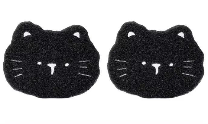 Bear Shape Sponge Cleaning Ball Washing Machine Laundry Ball Pet Hair Remover Reusable Clothes Sofa Cat Dog Hair Cleaning Sponge 2pcs