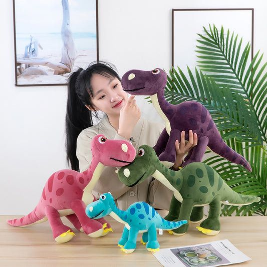 Nouveau jouet en peluche de simulation de dinosaure mignon