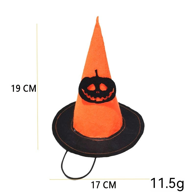 Disfraz de Halloween para mascota, alas de murciélago, pajarita, sombrero, accesorios