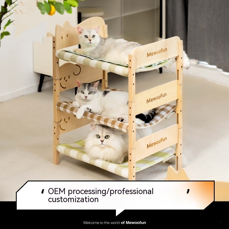 Cama para mascotas, cama para gatos, verano, cuatro estaciones, nido Universal para perros pequeños, multicapa