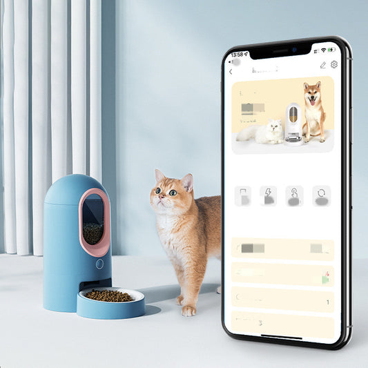 Temporización y cuantificación inteligentes del gato del alimentador automático