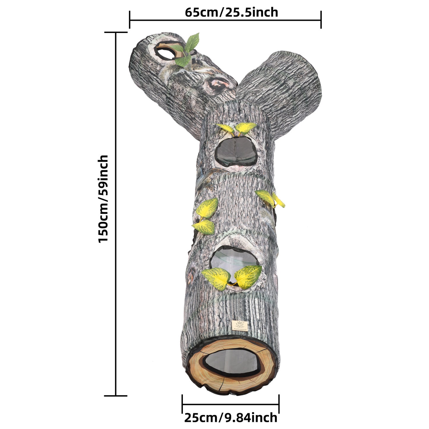 Tunnel à motif d'arbre pour animaux de compagnie, jouet pour chat Zhiyi, fournitures pour animaux de compagnie, jouets pour chiens