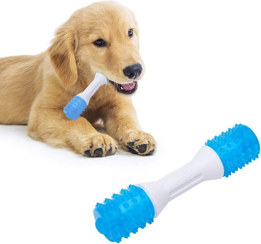 Juguetes para masticar para la dentición de cachorros Juguetes para masticar dentales para perros para masticadores suaves Promueve la salud dental Reduce las molestias de la dentición Aburrimiento Refresca el aliento Hecho de goma