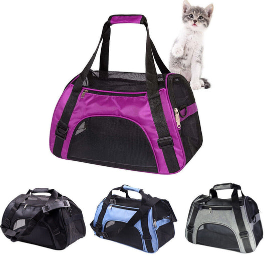 Bolsa para mascotas Bolsa de transporte Bolsa para perros Bolsa para gatos Transparente Eve Textile