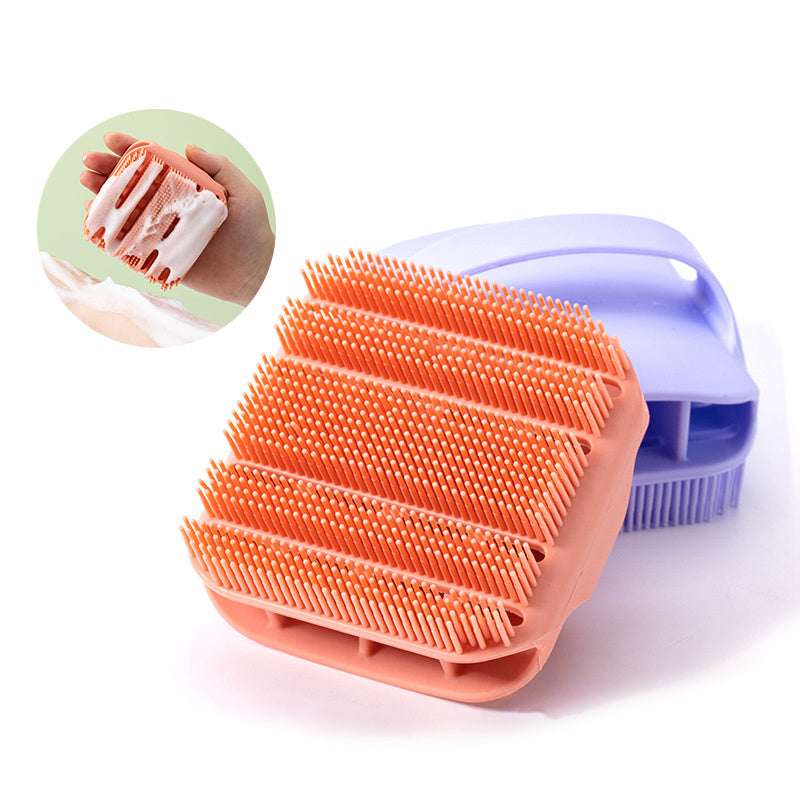 Head Massage Comb Shampoo Scrubber Washing Magic Demelant Brush Bristles Clean Hairbrush Scalp Massager Barber Hair Accessories