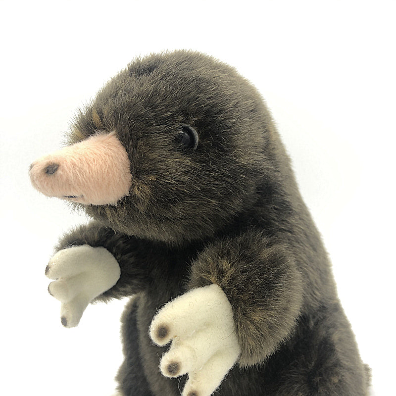 Muñeco lindo ratoncito, juguete de peluche de Animal de simulación de topo checo