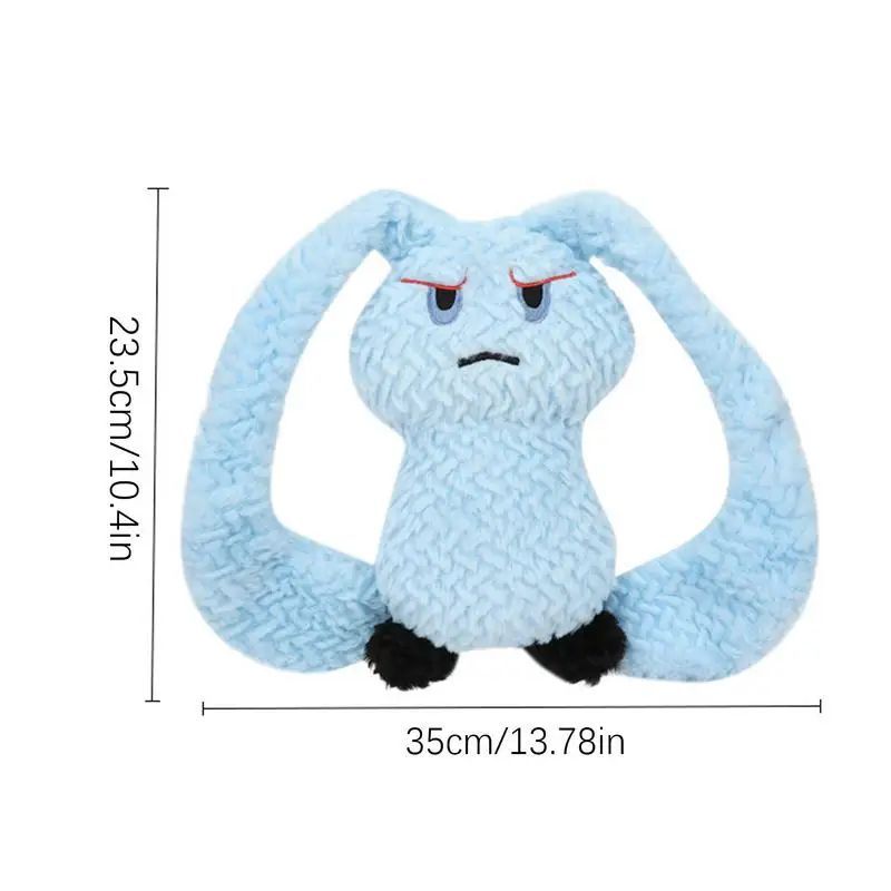 Dog Teething Toys Bunny Squeaky Pet Plush Chew Toy Portable Stuffed Animal Dog Plush Chewing Toy For Medium Small Puppy