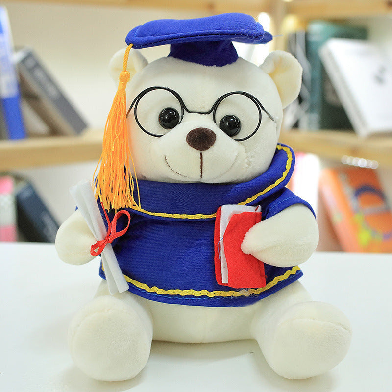 Muñeco de peluche Doctor Bear graduado