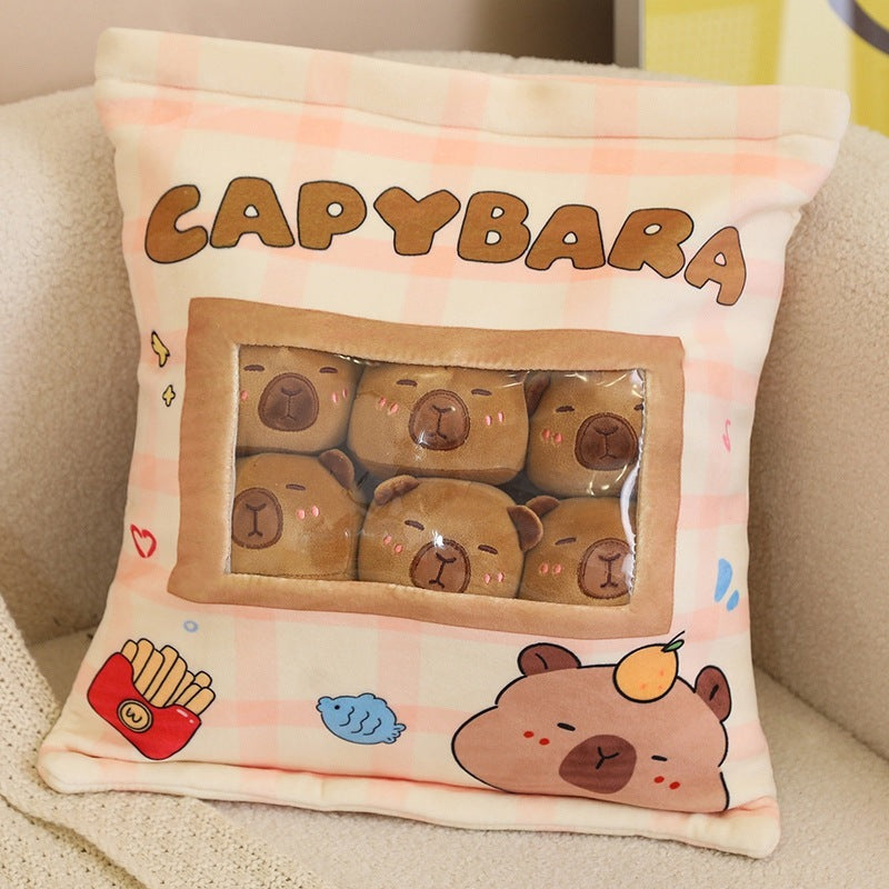 Poupée en peluche Capabala Décompression 6 sacs Capybara Costume