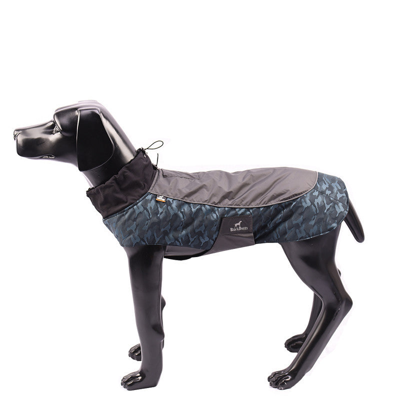 Chaqueta cálida de invierno para perros medianos y grandes.