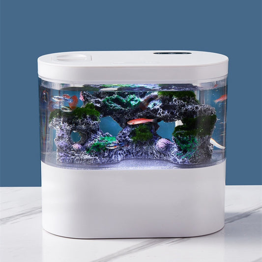 Aquarium paysage écologique bureau auto-circulation Mini petit changement d'eau ménage Aquarium