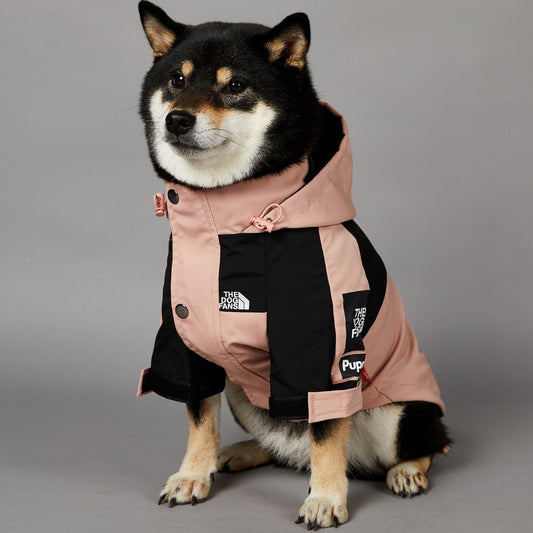 Chaqueta impermeable para perros grandes resistente al viento y a la lluvia