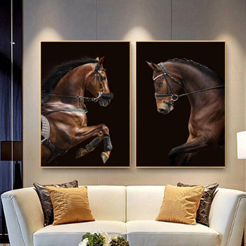 Canvas Picture Living Room Modern Home Decor Animal Poster