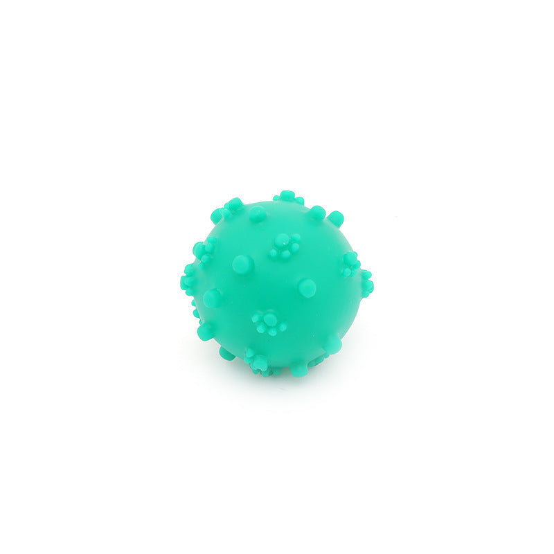 Dog Toy Balls Bright Color Spike Dog Balls Puppy Chew Toys For Teething Training Interactive Fetch Dog Balls Outdoor Water Toys For Small Dog Puppy Pomeranian Chihuahua