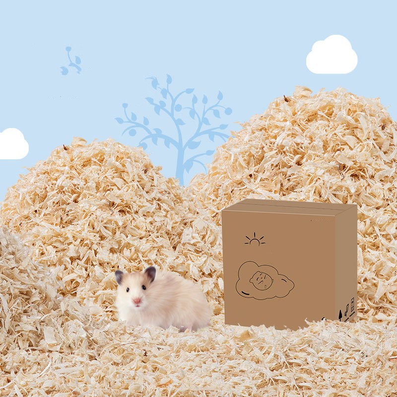 Bulk Poplar Wood Shavings Hamster Cushion Deodorant Absorbent Landscaping Supplies