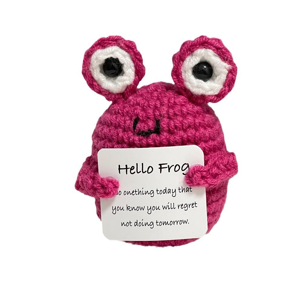 Funny Animal Crocheted Toy Creative Gift