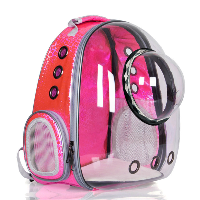 Transparent Panoramic Space Capsule Cat Bag