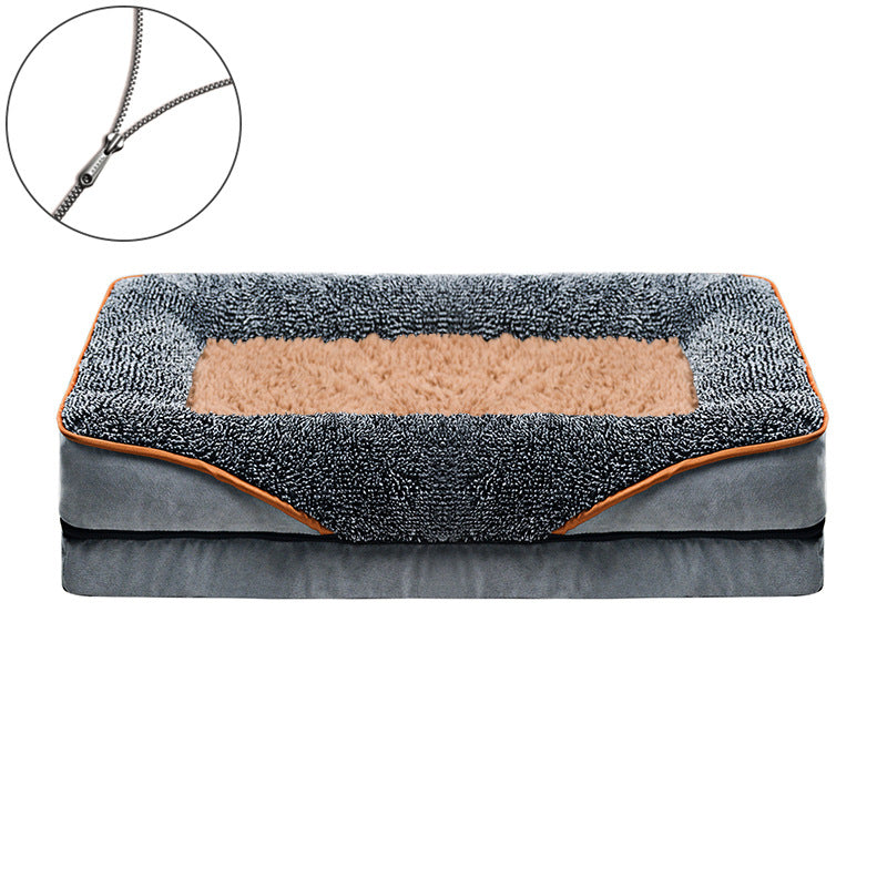 Pet Supplies Square Sofa Bed Dog Kennel Cat Litter Pet Pad