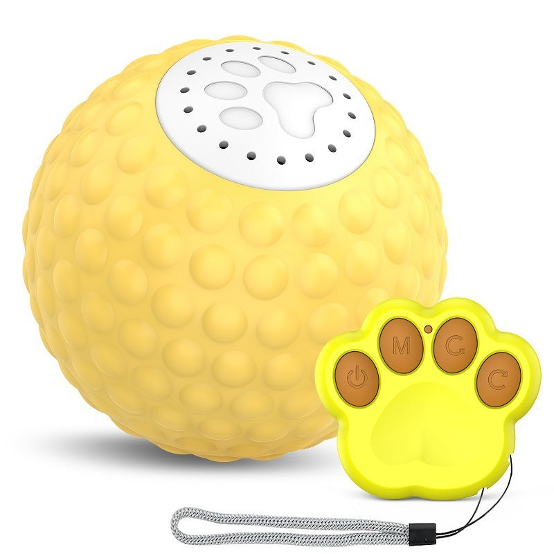 Jouet intelligent pour animal de compagnie, balle roulante pour chat, balle sonore pour chat, mise à niveau pour chat, télécommande 