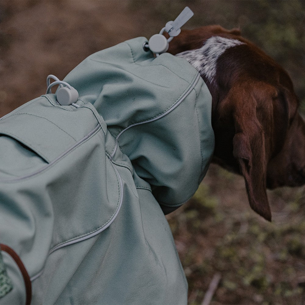 Chaqueta de exterior suave impermeable a prueba de viento y cálida para perros