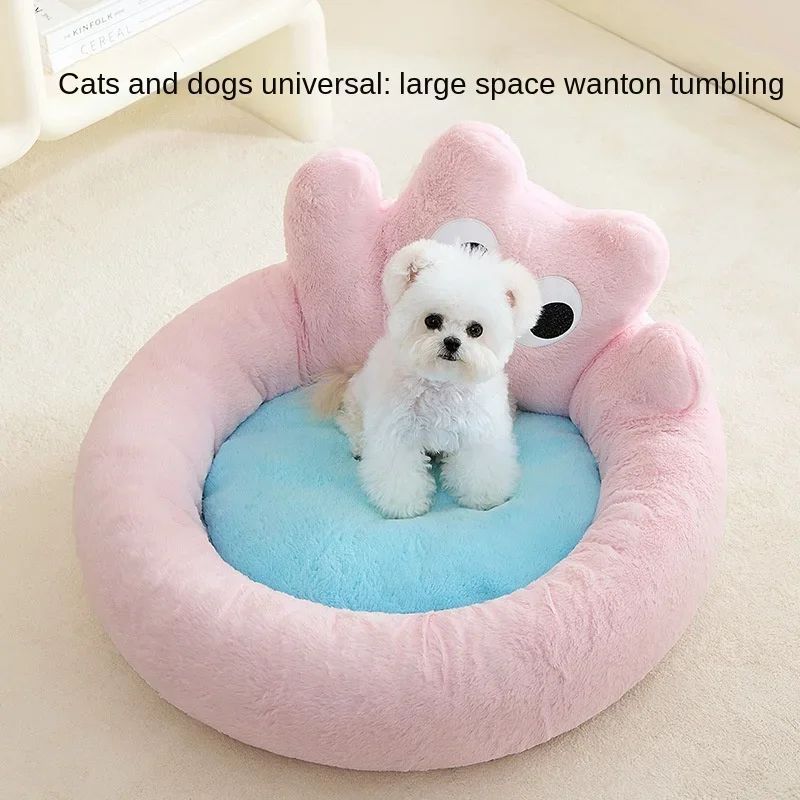 Autumn And Winter New Product Cat Nest Pet All Seasons Universal Warm Cat Cushion Bed Sofa Pet Supplies Puppy Accessories