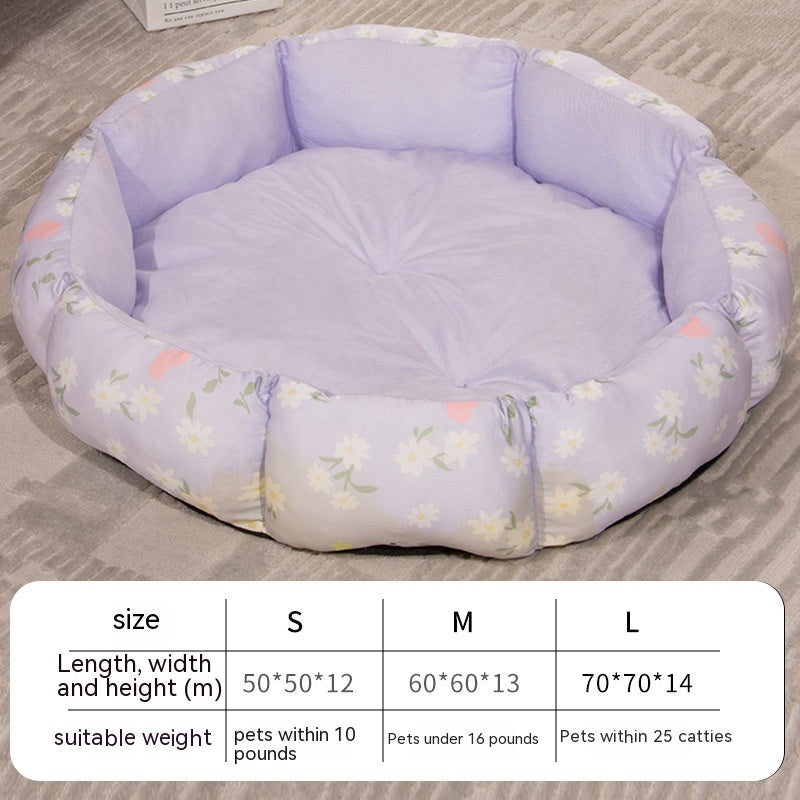 Octagonal Cage Pet Bed Universal Fleece Lining