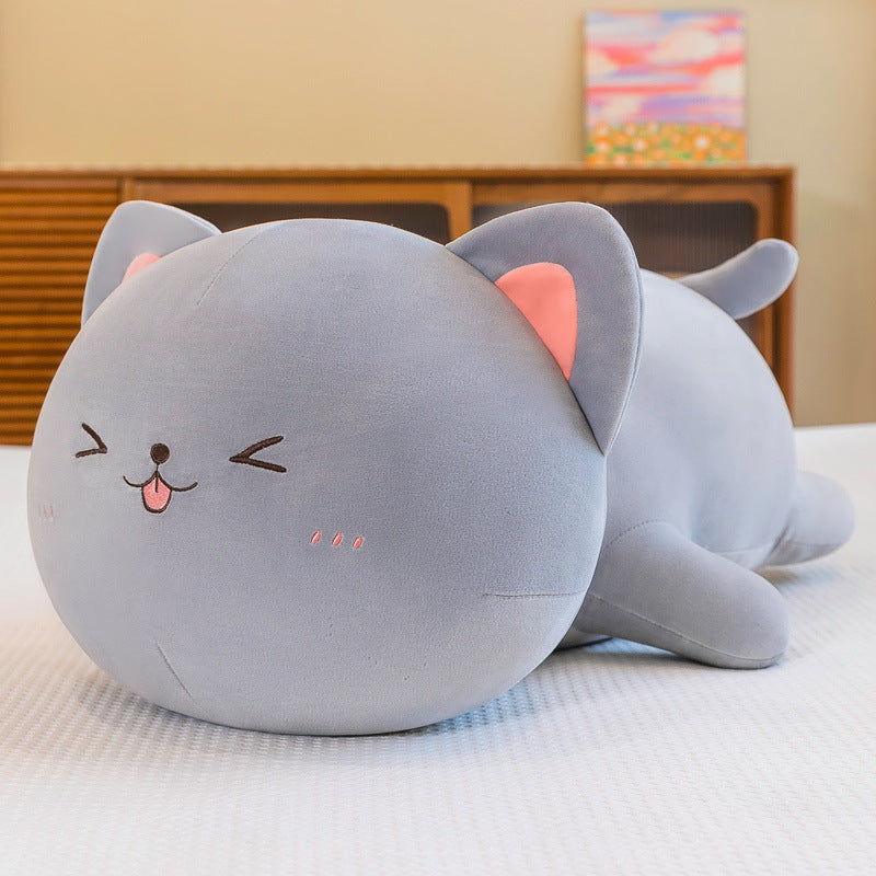 Muñeco de almohada con forma de gato Tuanzi