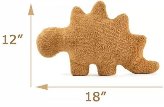 Plush Dinosaur Chicken Block Shape Pillow Toys