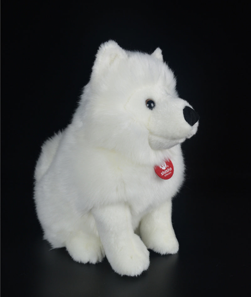 Samoye Perro Peluche Juguete Simulación Animal