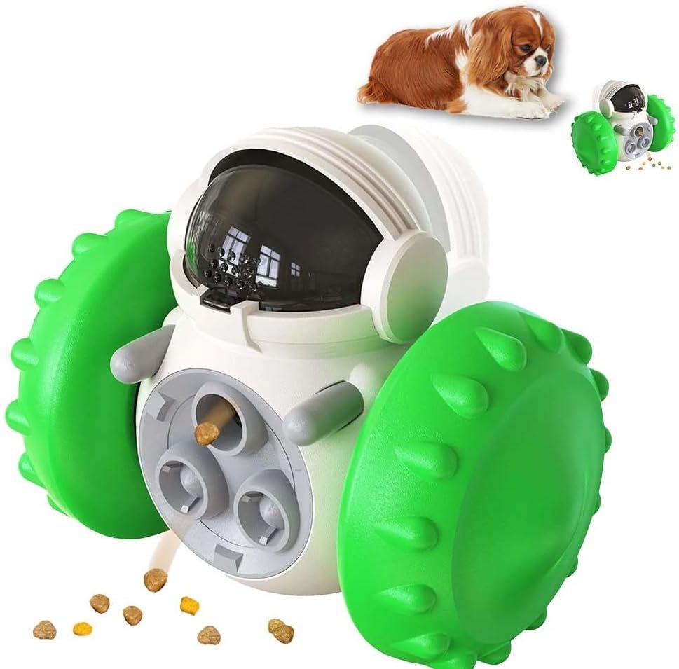 Juguete de golosinas para perros pequeños, dispensador de comida, juguete interactivo para perros, juguete de alimentación lenta para gatos, dispensador de golosinas para entrenamiento de inteligencia de perros, duradero y adecuado para perros y gatos