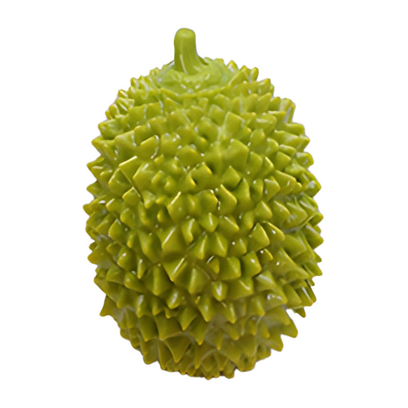 Jouets à mâcher en forme de durian pour chiens Jouets couineurs Beaux fruits Nettoyage et dressage des dents pour chiots Petits et moyens animaux de compagnie