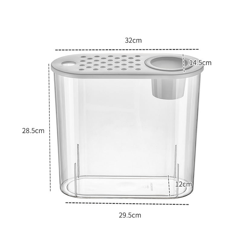 Incubateur écologique transparent en acrylique pour poissons rouges