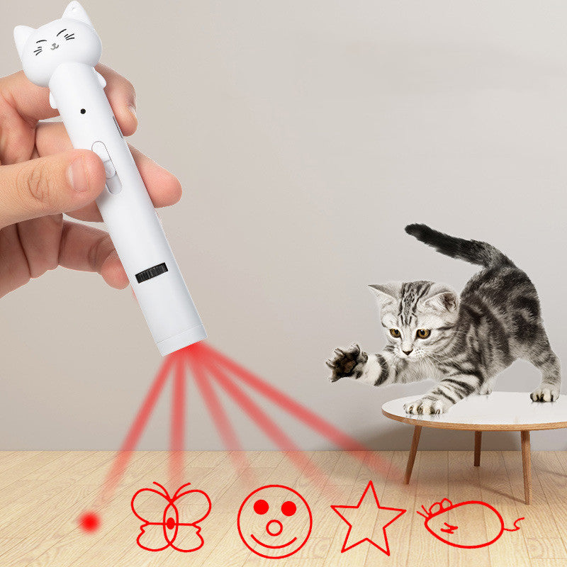 Lampe laser à stylo infrarouge pour chat, chargement USB