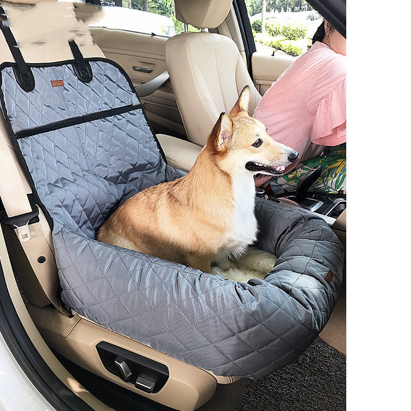 Alfombrilla gruesa para coche para perros, extraíble y lavable, cálida