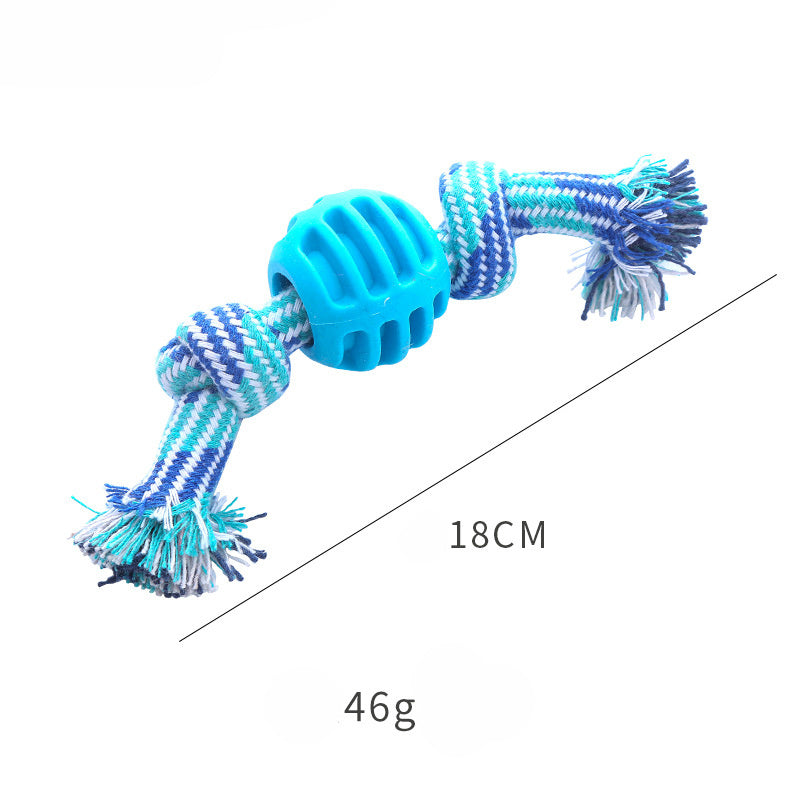 Juguetes para masticar Juguete para molar Lindos juguetes para perros con cuerdas Juguetes para masticar para perros Juguetes para masticar suaves y duraderos para perros Limpian los dientes y protegen la salud bucal Azul 