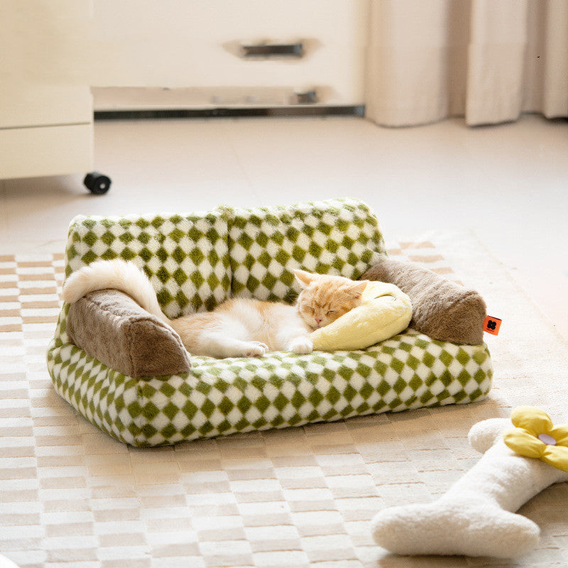 Cat Litter Bed Warm Removable Washable