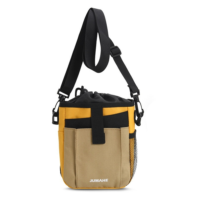 Sac de collation pratique de grande capacité pour dressage de chiens, entraînement d'animaux de compagnie, sortie en plein air