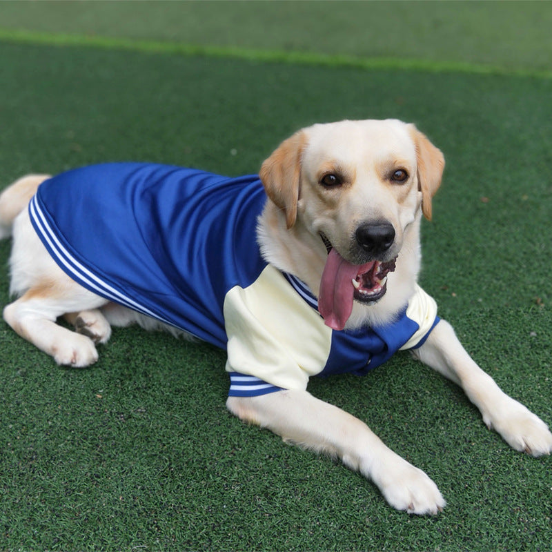 Baseball Uniform Pet Clothing Medium Large Dog Golden Retriever Labrado