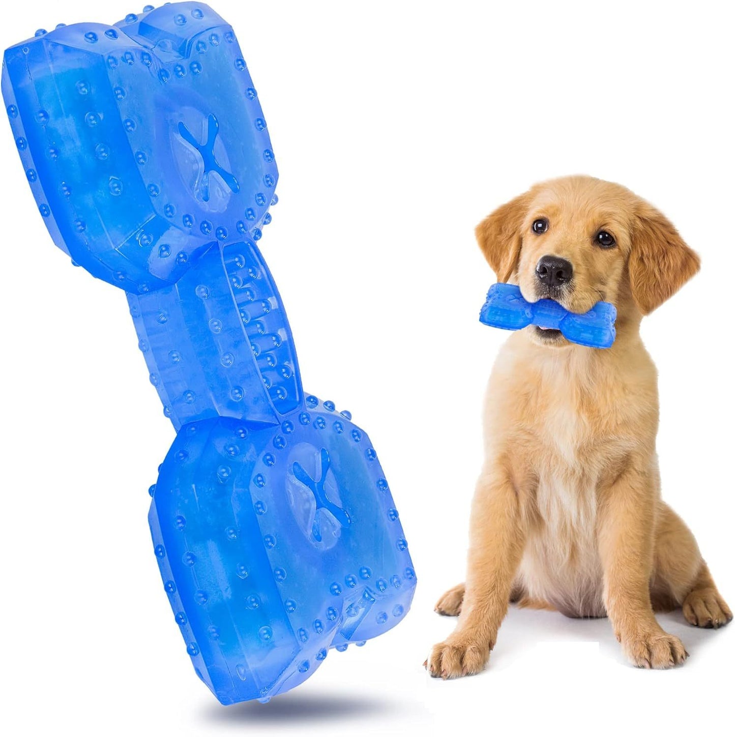 Juguete masticable refrescante para mordedores de mascotas para perros Juguete para la dentición para cachorros Adecuado para golosinas para más