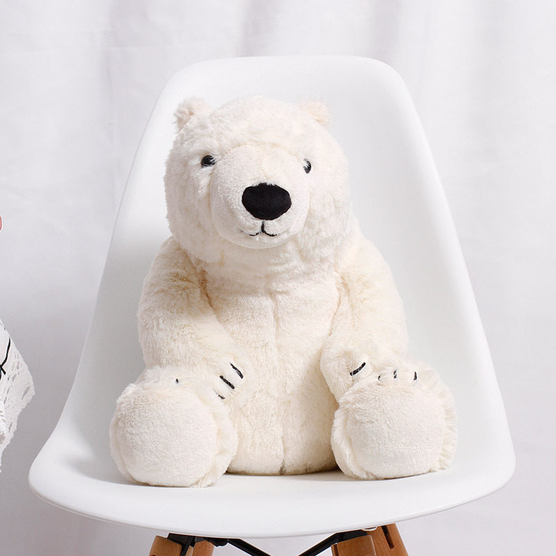 New Cute Simulation Polar Bear Plush Toy